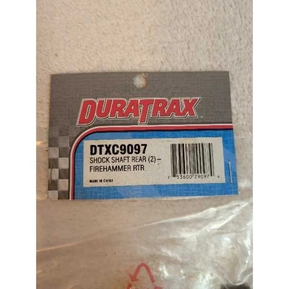 DuraTrax DTXC9097 Shock Shaft Rear 2 Firehammer RTR RC Parts Set